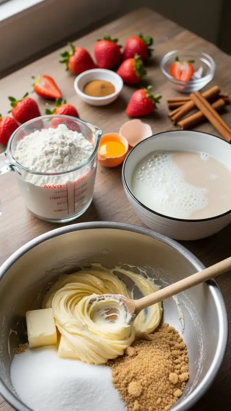 Strawberry Cinnamon Rolls 2