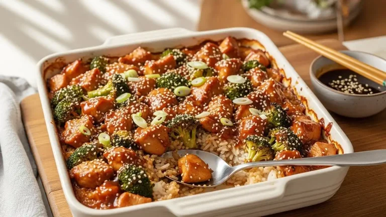 Teriyaki Chicken Casserole