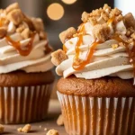 Toffee Crunch Cupcakes