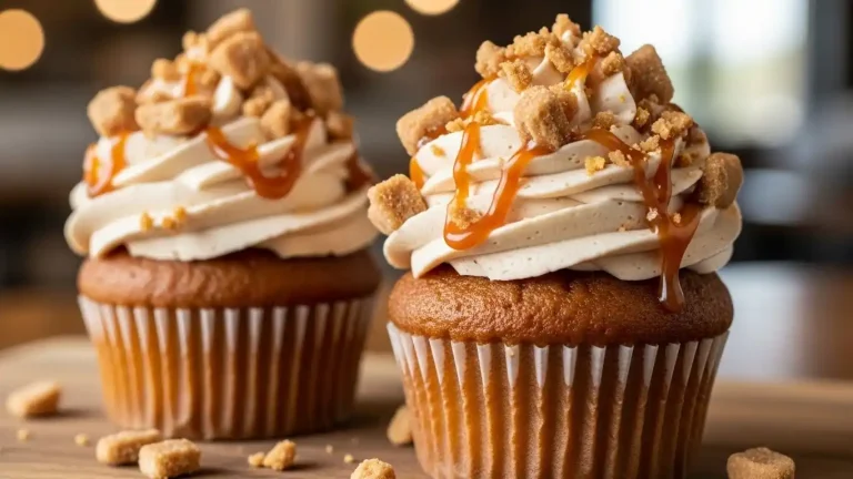 Toffee Crunch Cupcakes