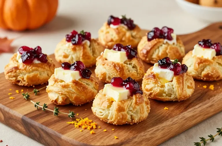 Cranberry Brie Stars: 10 Thanksgiving Appetizers and Sides Delights