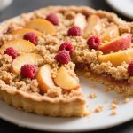 Peach Raspberry Crumble Pie