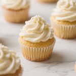 Vanilla Cupcakes With Buttercream Frosting