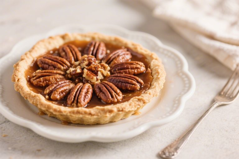 Maple Bourbon Pecan Pie