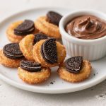 Oreo Churro Bites With Nutella Dip