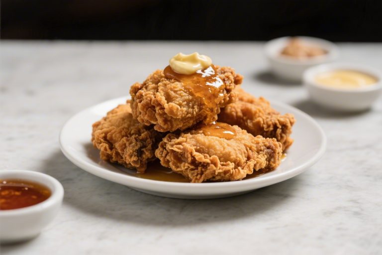 Crispy Honey Butter Fried Chicken