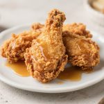 Buttermilk Fried Chicken With Honey Drizzle