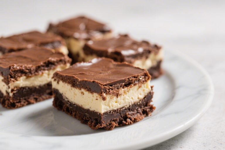 Mocha Cheesecake Brownies