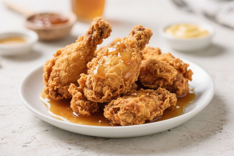 Crispy Honey Butter Fried Chicken