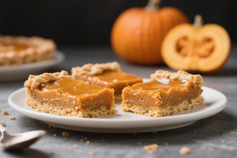 Pumpkin Pie Bars Recipe