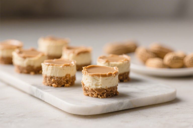 Keto Peanut Butter Cheesecake Bites – Creamy, Nutty, and Low-Carb Treats