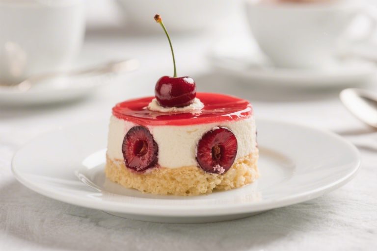 Cherry Delight Dessert – A Cool, Creamy Classic for Any Occasion