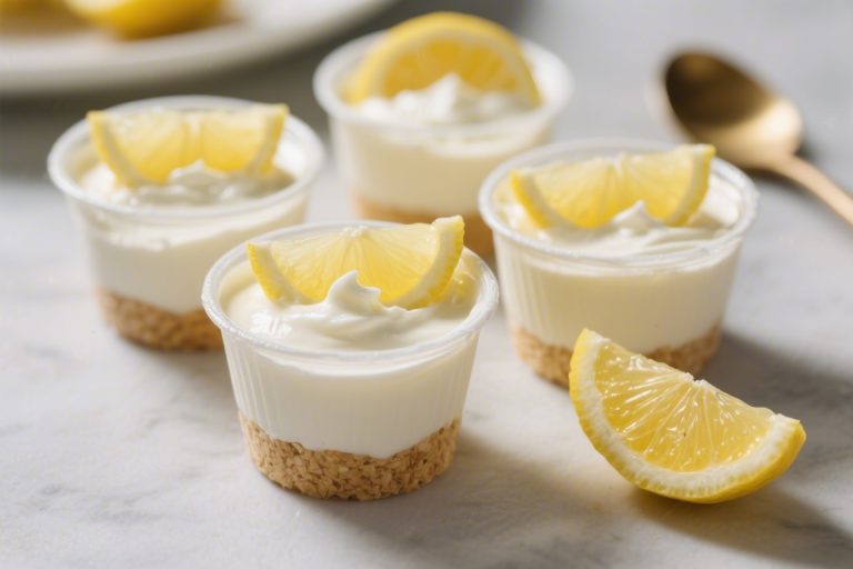Lemon Cream Yogurt Cups – Bright, Creamy, and Refreshingly Simple