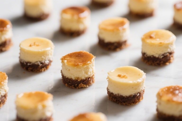 Mini Cheesecake Bites – Creamy, Bite-Sized Treats for Any Occasion