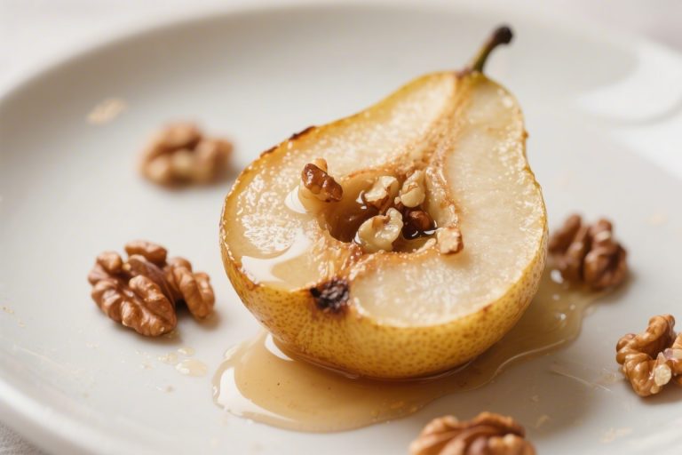 Baked Pears With Honey and Walnuts – A Cozy, Simple Dessert