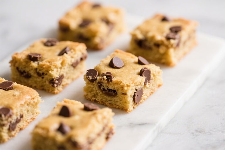 Chocolate Chip Blondies – Chewy, Buttery, and Easy