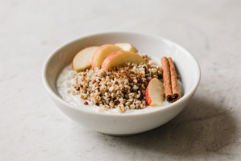 Cinnamon‑Apple Quinoa Breakfast Bowl – Cozy, Nourishing, and Simple