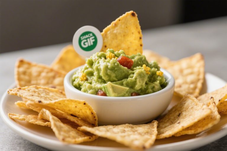 Guacamole With Corn Tortilla Chips (Check GF Label) – Simple, Fresh, and Crowd-Pleasing