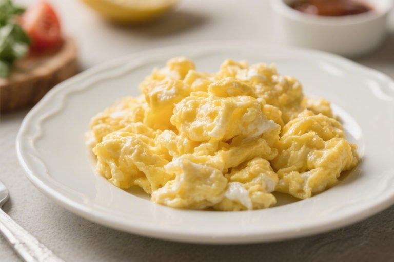 Fluffy Scrambled Eggs Keto – Light, Creamy, and Low-Carb