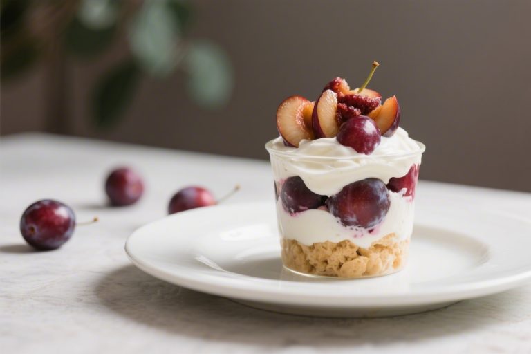 Plum Yogurt Parfait Healthy – A Bright, Simple Breakfast You’ll Crave