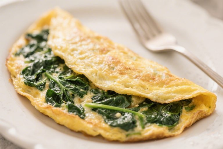 Spinach Omelette Low Carb – Simple, Satisfying, and Fast