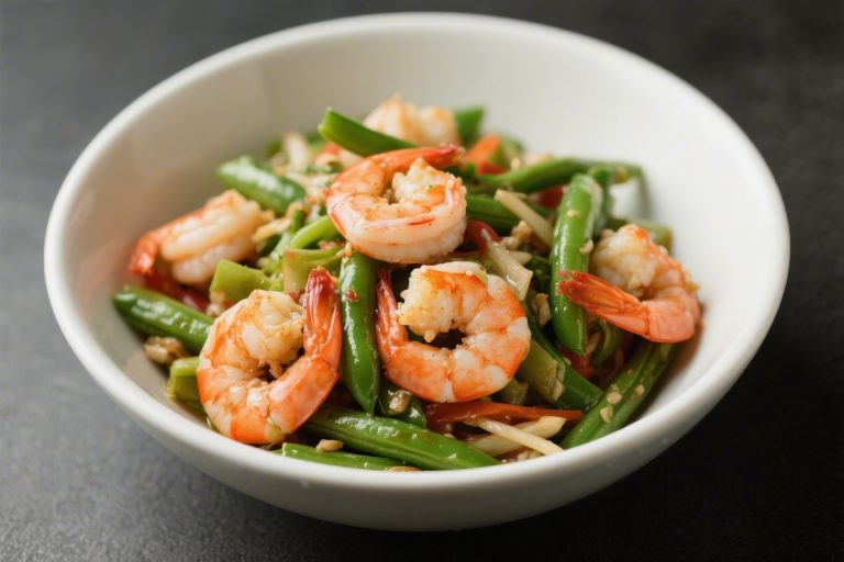 Asian Shrimp and Green‑Bean Salad Bowl – Fresh, Fast, and Flavor-Packed