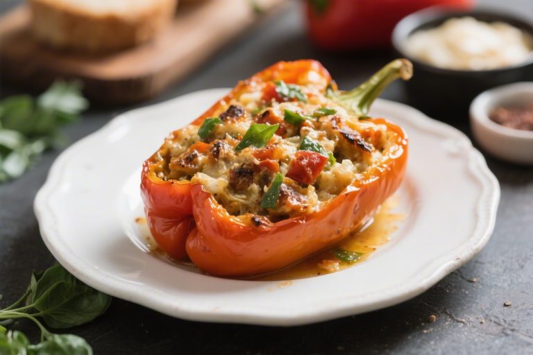 Stuffed Peppers Low Carb – A Cozy, Flavor-Packed Dinner