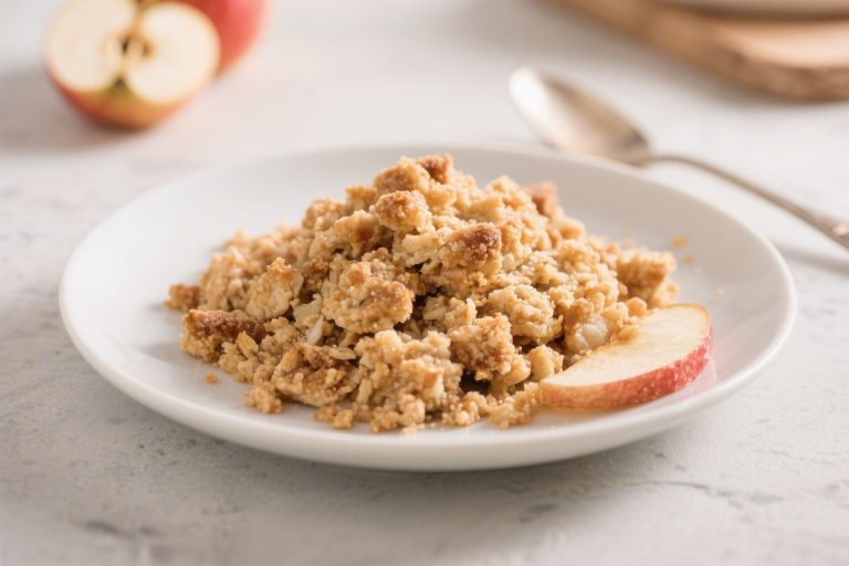 Low Carb Apple Crisp – A Cozy, Comforting Dessert Without the Sugar Spike