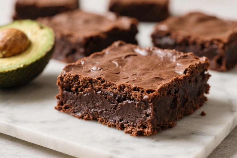 Flourless Chocolate Avocado Brownies – Fudgy, Simple, and Naturally Sweet