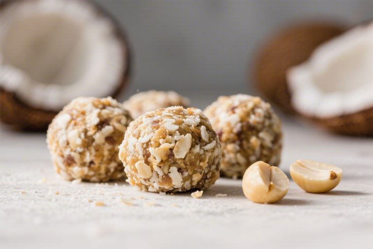 Coconut Macadamia Energy Balls – A Quick, No-Bake Pick-Me-Up