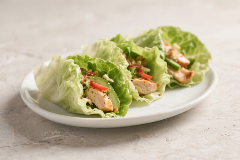 Healthy Chicken Lettuce Wraps – Light, Flavorful, and Easy