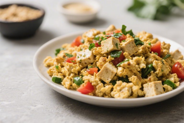 Tofu Scramble High Protein – A Fast, Savory Breakfast You Can Count On