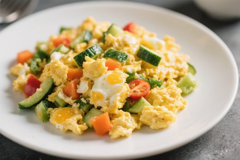 Veggie Egg Scramble Healthy – A Fresh, Fast Breakfast Favorite