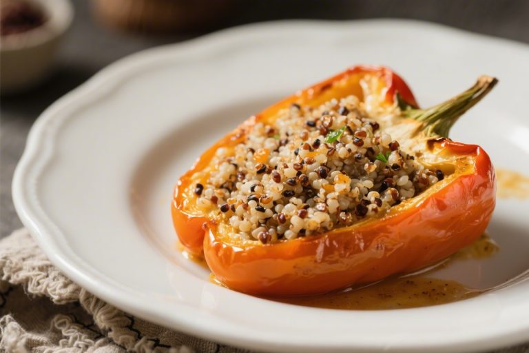 Baked Stuffed Bell Peppers With Quinoa – A Cozy, Colorful Weeknight Favorite
