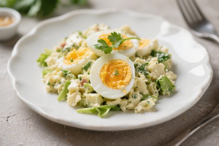 Low Carb Egg Salad – Simple, Creamy, and Satisfying