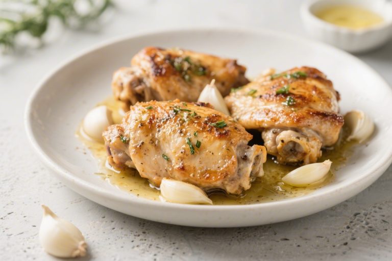 Garlic Butter Chicken Thighs Keto – Juicy, Flavorful, and Low-Carb