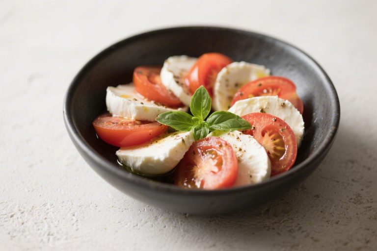 Caprese‑Style Mozzarella and Tomato Bowl – Fresh, Simple, and Satisfying