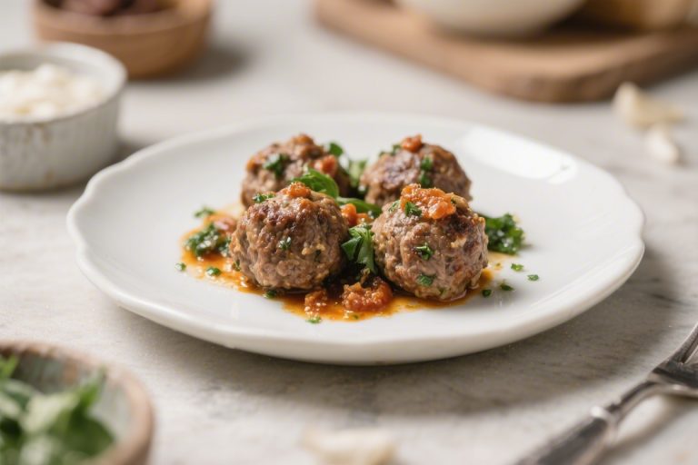 Lamb Meatballs Keto Recipe – Juicy, Flavorful, and Low-Carb