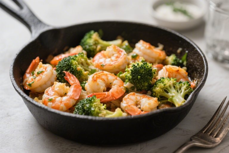 One Pot Shrimp Broccoli Keto – Fast, Flavorful, and Low-Carb