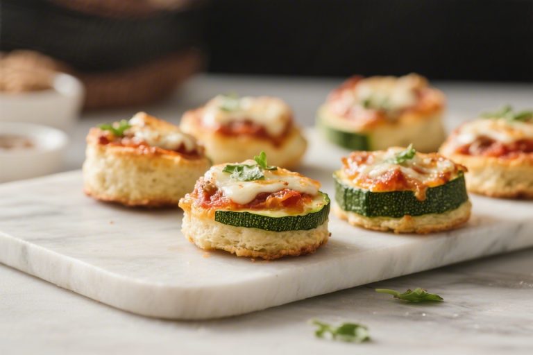 Zucchini Pizza Bites Low Carb – A Quick, Flavor-Packed Snack