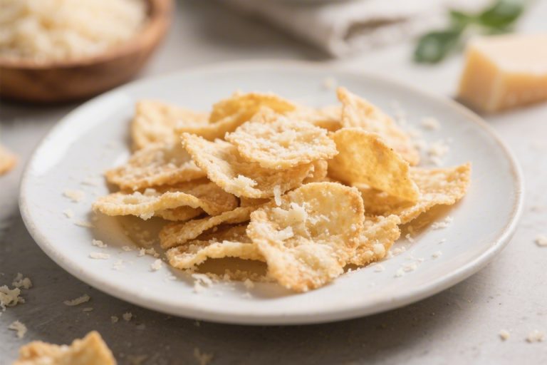 Parmesan Crisps Keto Snack – Crunchy, Cheesy, and Quick