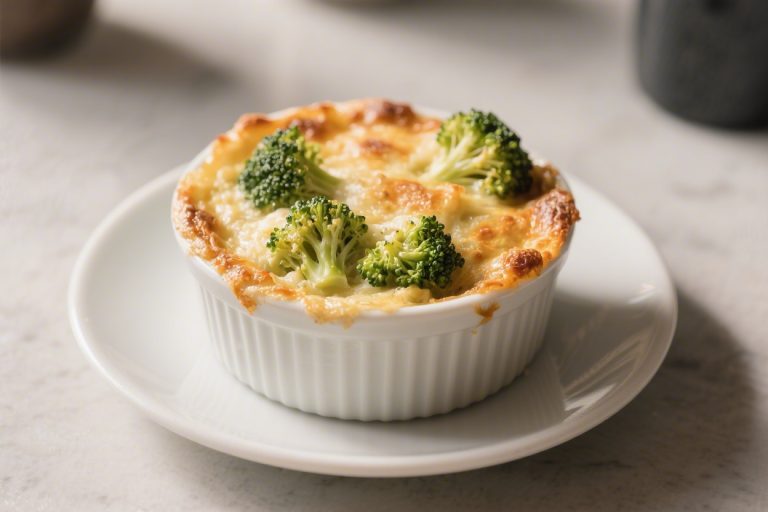Keto Broccoli Casserole Single Serve – A Cozy, Low-Carb Comfort Meal