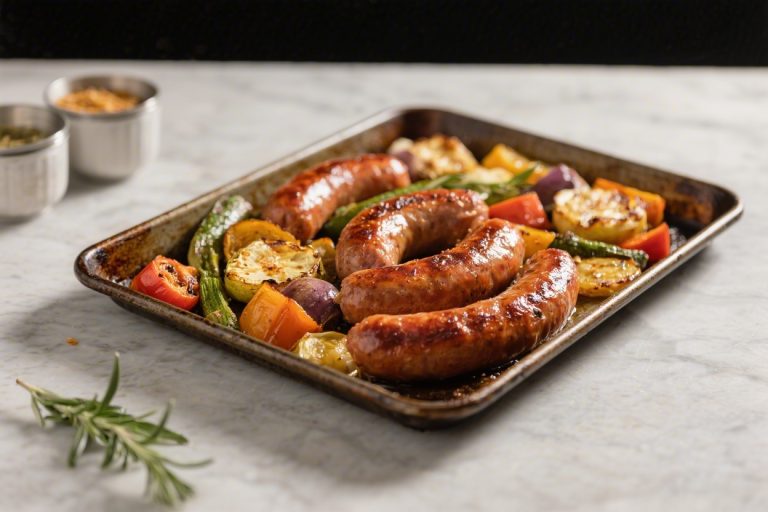 Sheet Pan Sausage and Vegetable Roast – A Fast, Flavor-Packed Weeknight Dinner