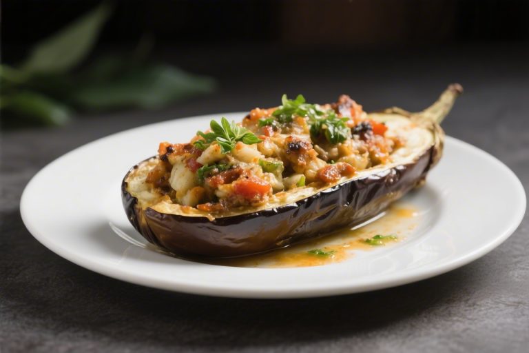 Stuffed Eggplant Healthy Recipe – Flavorful, Satisfying, and Easy