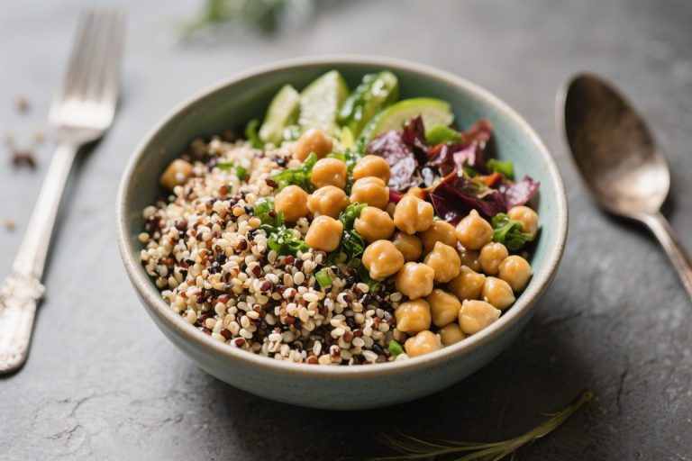 Mediterranean Quinoa Bowl With Chickpeas – Fresh, Filling, and Flavorful