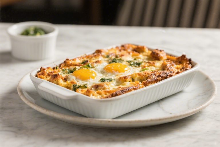 Low Carb Breakfast Casserole – A Satisfying, Make-Ahead Morning Favorite