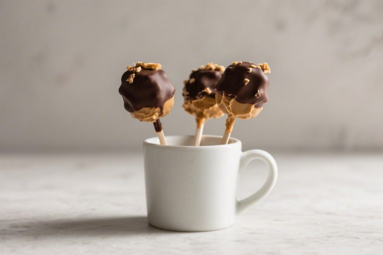Dark Chocolate Peanut‑Butter Mug Pops – A Quick, Freezer-Friendly Treat