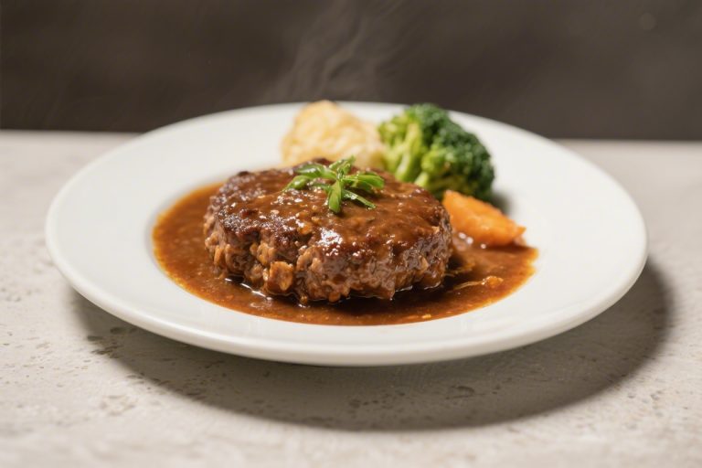 Salisbury Steak Keto Single Serve – Easy Comfort Food for One