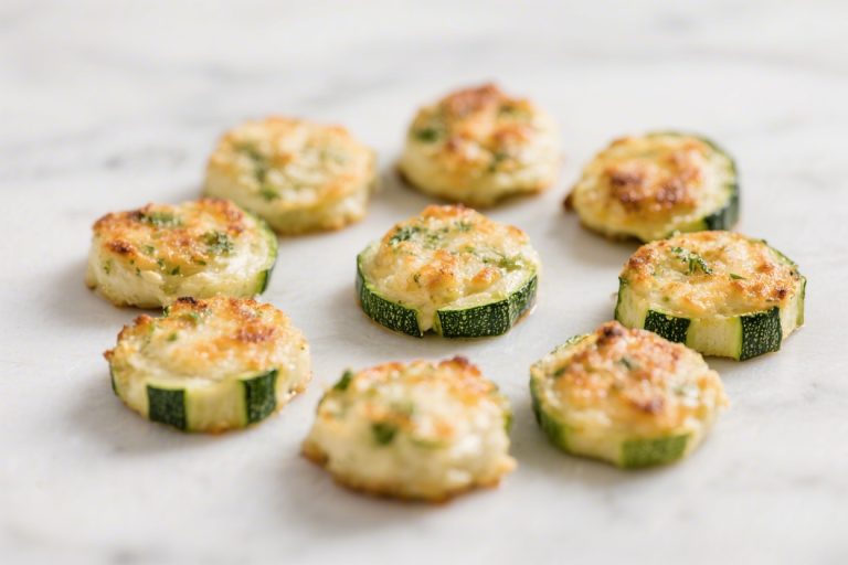 Zucchini Bites Low Carb – Easy, Crispy, and Flavor-Packed