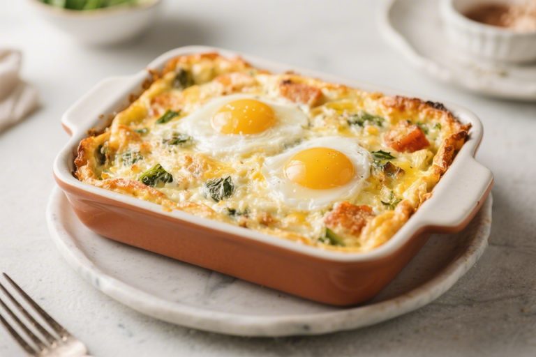 Low Carb Egg Casserole – A Simple, Satisfying Make-Ahead Breakfast